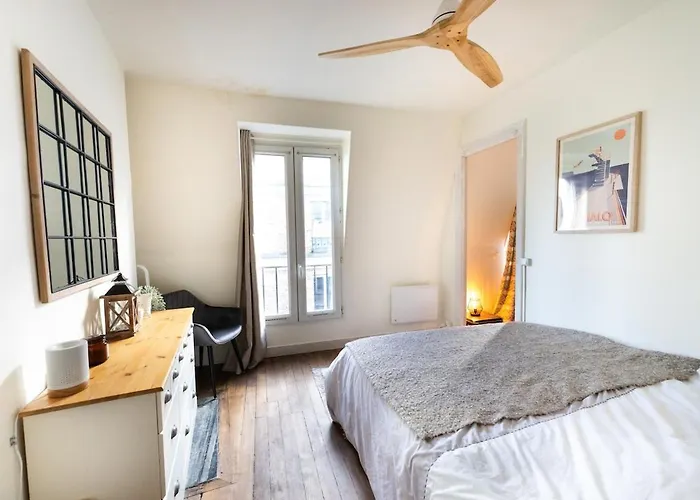 Apartmán Cocon Calme Et Lumineux Proche Montmartre Paříž